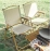 Outdoor beach folding chair portable camping chair carbon steel wood grain travel folding chair camping equipment 